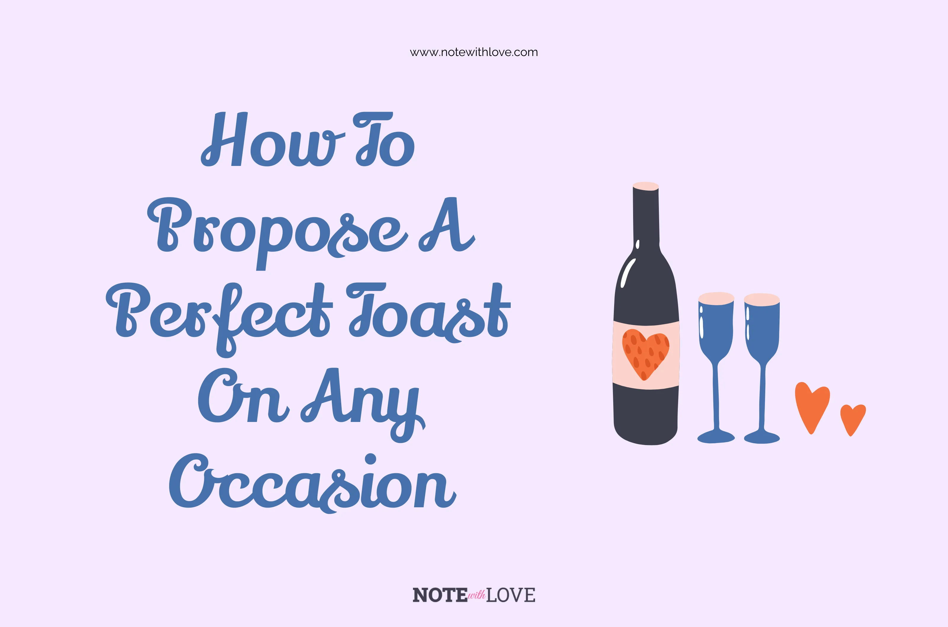 How To Propose A Perfect Toast On Any Occasion