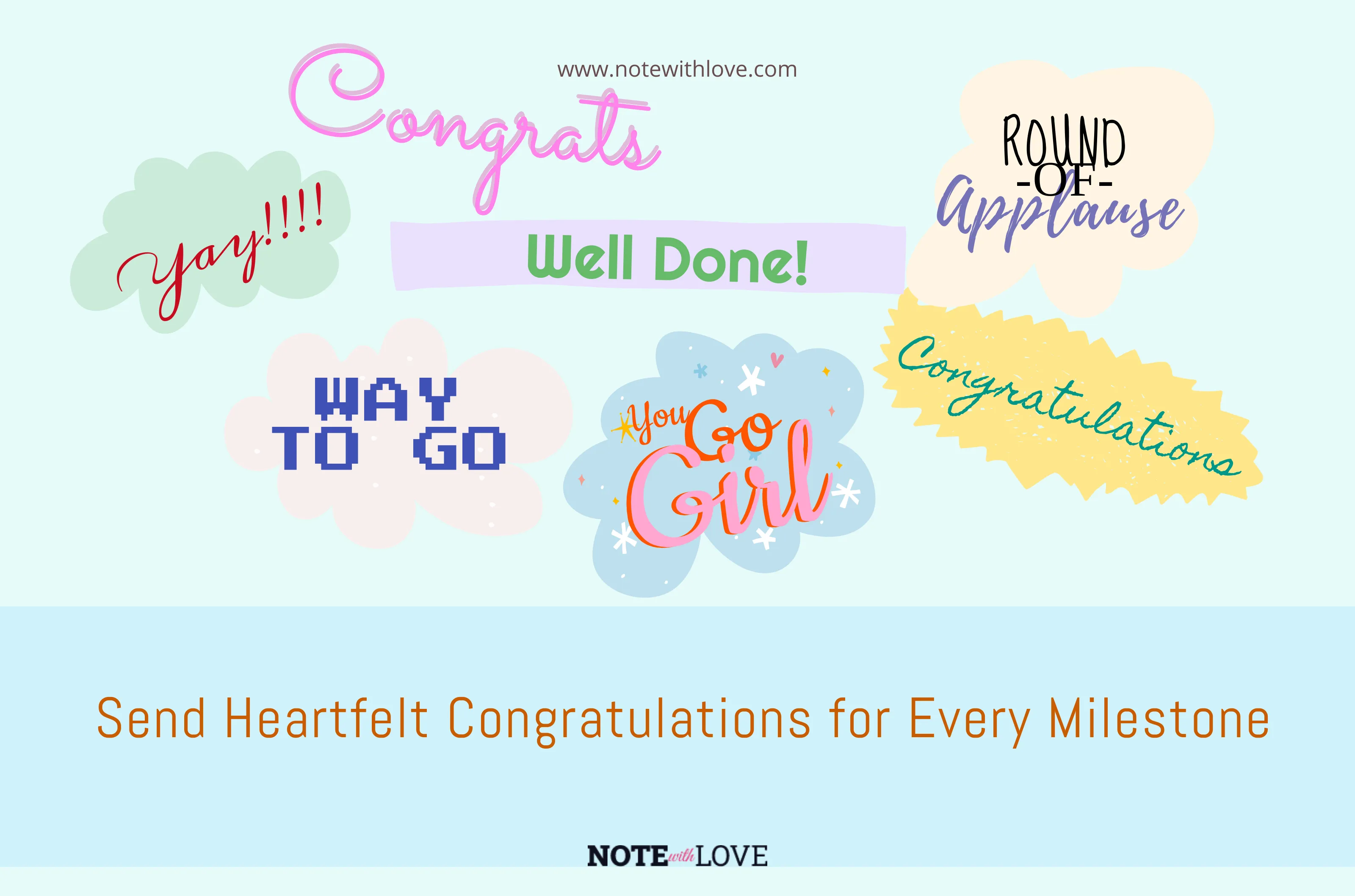 Send Heartfelt Congratulations For Every Milestone